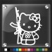 Hello Kitty Soldier Decal